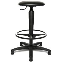Topstar Tabouret pivotant TEC 60 Skai Counter, noir