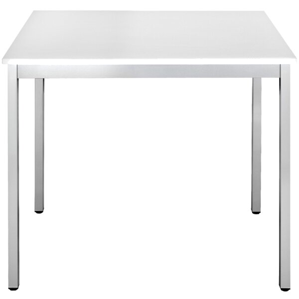 SODEMATUB Universaltisch 148RGA, 1.400 x 800, lichtgrau alu