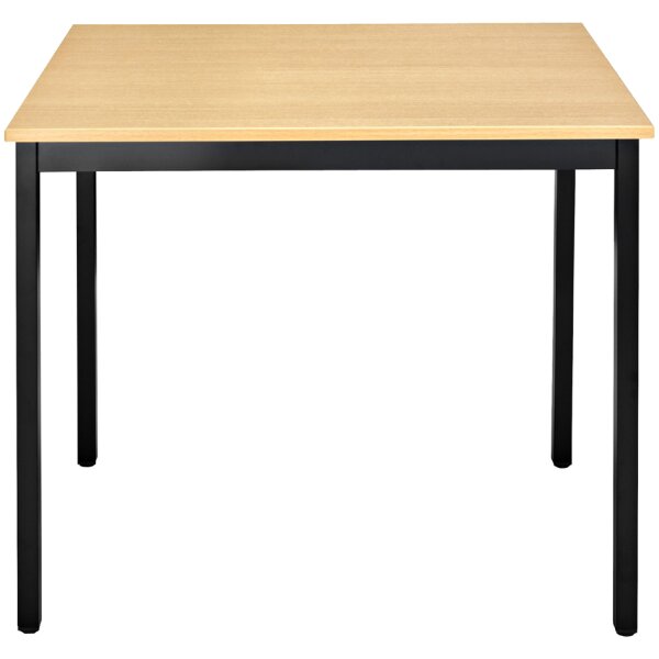 SODEMATUB Table universelle 168RHN, 1600 x 800, h&ecirc;tre/noir