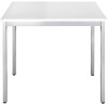 SODEMATUB Table universelle 147RGA, 1400x700, gris clair/alu