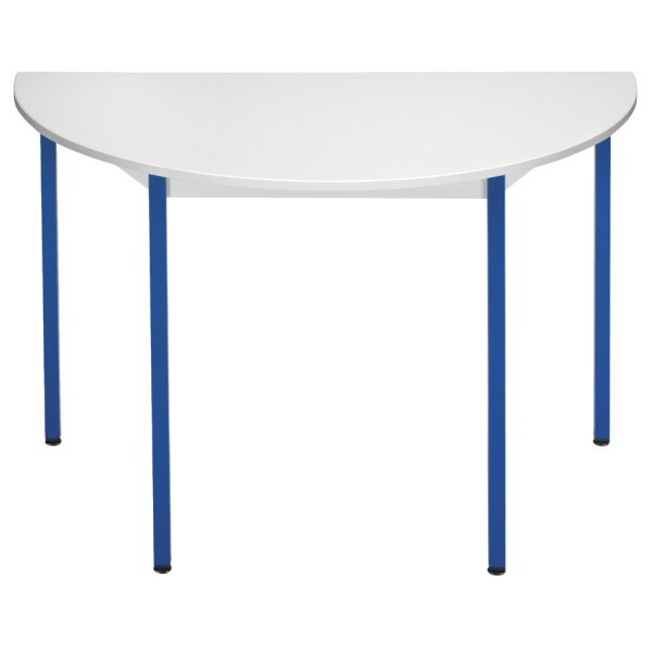 SODEMATUB Table universelle 147RGBL,1400x700,gris clair/bleu