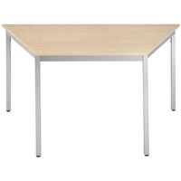 SODEMATUB Beistelltisch 126TEA, trapezförmig, ahorn alu