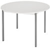 SODEMATUB Table universelle 80ROGG, rond, 800 mm, gris/gris