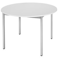 SODEMATUB Universaltisch 120ROHA, 1.200 mm, buche alu