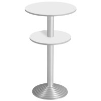 SODEMATUB Guéridon 60001GA, 600 / 500 mm, gris/alu