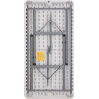 SODEMATUB Klapptisch YCZ-122 aus Kunststoff, lichtgrau