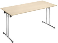 SODEMATUB Table pliante Chromeline1 TPCH147E,rectangulaire