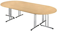 SODEMATUB Table pliante Chromeline1 TPCH167E,rectangulaire