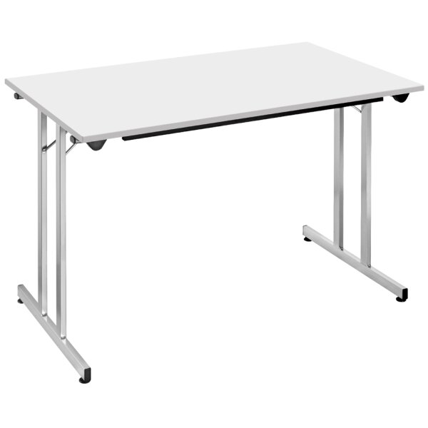 SODEMATUB Table pliante TPMU127GA, 1.200 x 700 mm, gris/alu