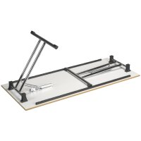 SODEMATUB Table pliante TPMU128HN, 1.200 x 800 mm,hêtre/noir