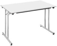 SODEMATUB Table pliante TPMU147WA, 1.400 x 700 mm,walnut/alu