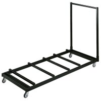 SODEMATUB Banc pliant en plastique, gris clair