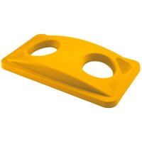Rubbermaid Deckel Slim Jim mit Griff, grau
