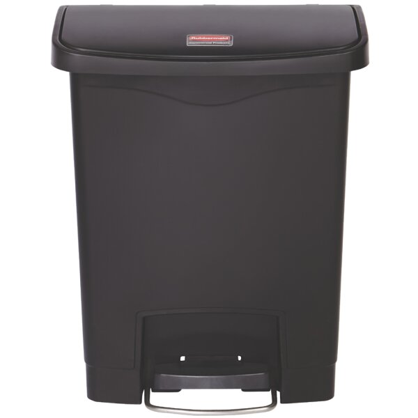 Rubbermaid Collecteur à pédale Slim Jim, 30 litres, jaune