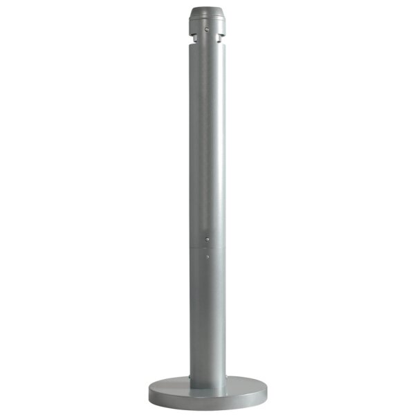 Rubbermaid Cendrier sur base Smockers Pole, rond, noir