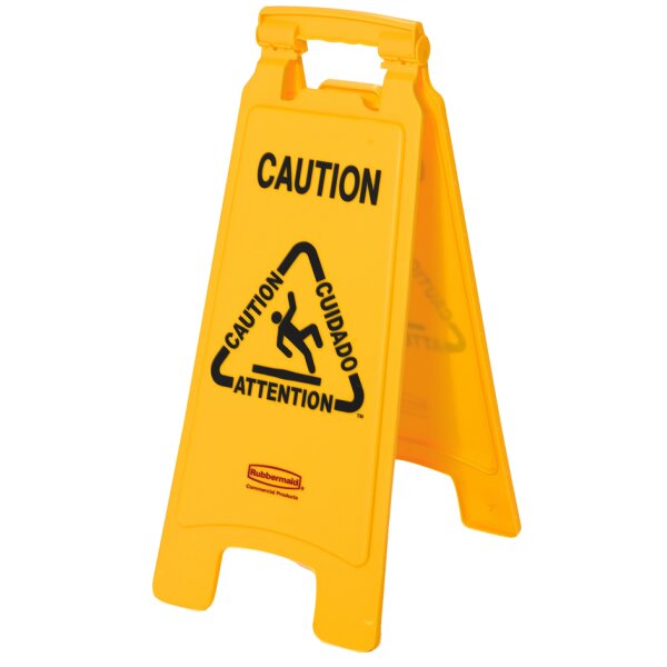 Rubbermaid Warnschild "Caution Wet Floor"
