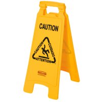 Rubbermaid Warnschild "Caution Wet Floor"