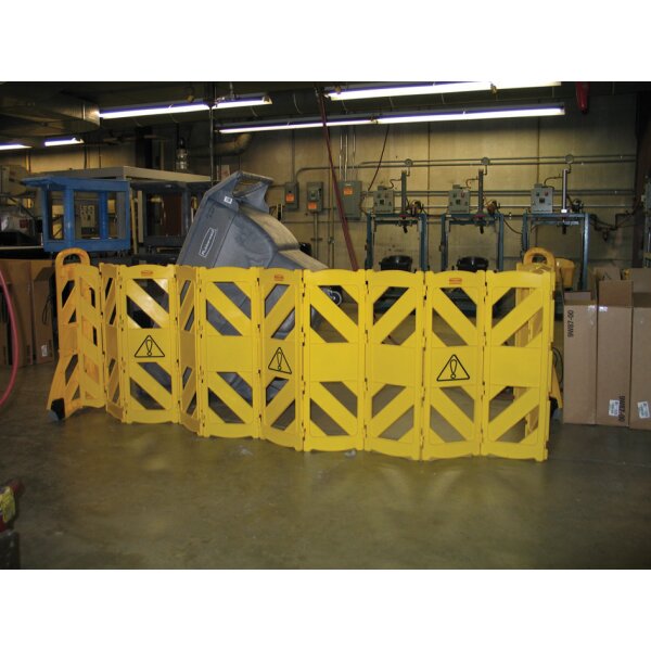 Rubbermaid Absperrsystem, mobil