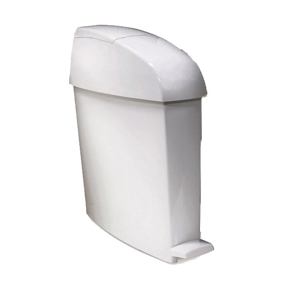 Rubbermaid Poubelle à pédale pour sanitaire, 12 litres