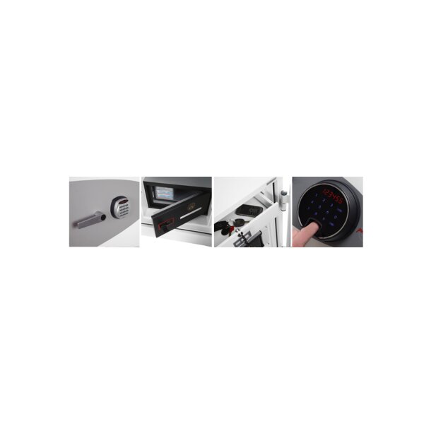 phoenix Datenschutz-Tresor DATACOMBI DS2501E, signalweiss