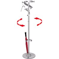 kerkmann Garderobenständer Ohio, 9 Haken, drehbar,...