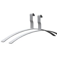 kerkmann Stahl-Kleiderbügel Montana, alusilber