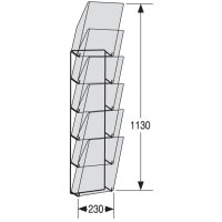 kerkmann Présentoir à prospectus mural...