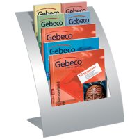 kerkmann Tisch-Prospekthalter Varia, DIN A4 hoch, 3...