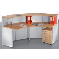 kerkmann Comptoir de base Genua, droit, gris...