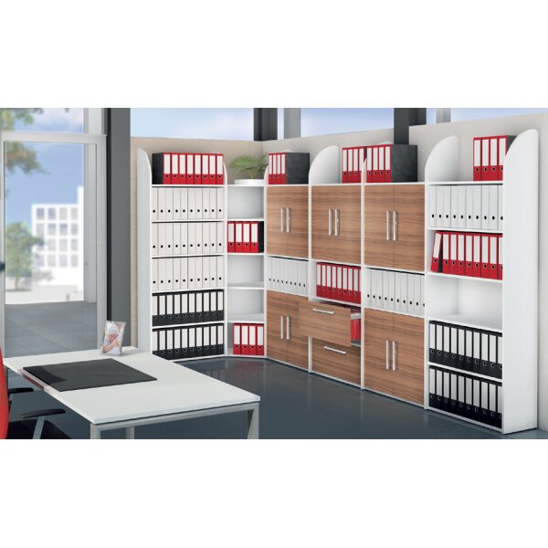 kerkmann Abschlusswange Dante, lichtgrau (RAL7035)