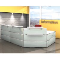 kerkmann Tischelement Atlantis, einseitig schräg