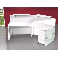 kerkmann Tischelement Atlantis, einseitig schräg