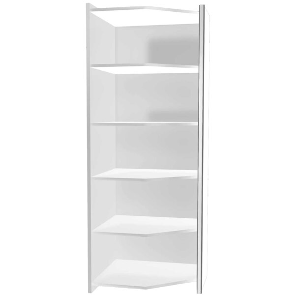 kerkmann Etag&egrave;re annexe AVETO, 4 &eacute;tag&egrave;res, (L)780 mm, blanc