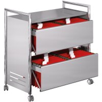 kerkmann Doppel-Hängemappen-Wagen Artline, zweireihig