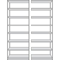kerkmann Rayonnage de base Progress 500, (H)2.600 mm