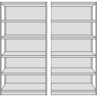 kerkmann Rayonnage annexe Progress 500, (H)1.900 mm