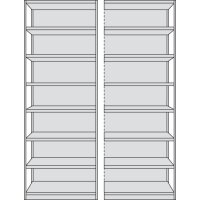 kerkmann Zwischenwand Progress 500, (T)300 x (H)1.900 mm