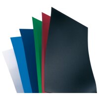 GBC Einbanddeckel PolyOpaque, DIN A4, 0,30 mm, schwarz