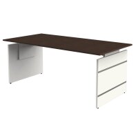 kerkmann Wangen-Anbau-Schreibtisch Form 4, Wenge