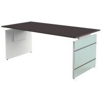 kerkmann Table annexe avec piètement panneau AVETO