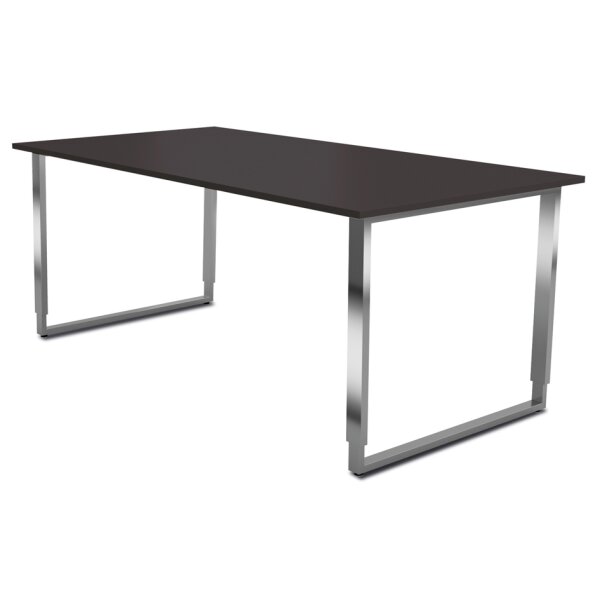 kerkmann Anbau-Schreibtisch AVETO, Bügel-Gestell, anthrazit