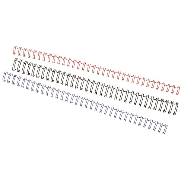 GBC Peigne &agrave; relier m&eacute;tal WireBind, A4, 21 boucles, 14 mm