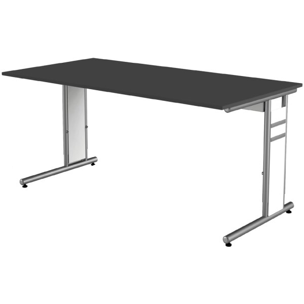 kerkmann Bureau Form 4, (L)1.200 mm, anthracite