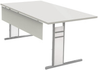 kerkmann Table dappoint Form 4, (L)1.000 mm, gris clair