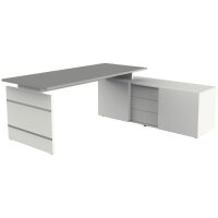 kerkmann Bureau complet Form 4/AVETO, blanc