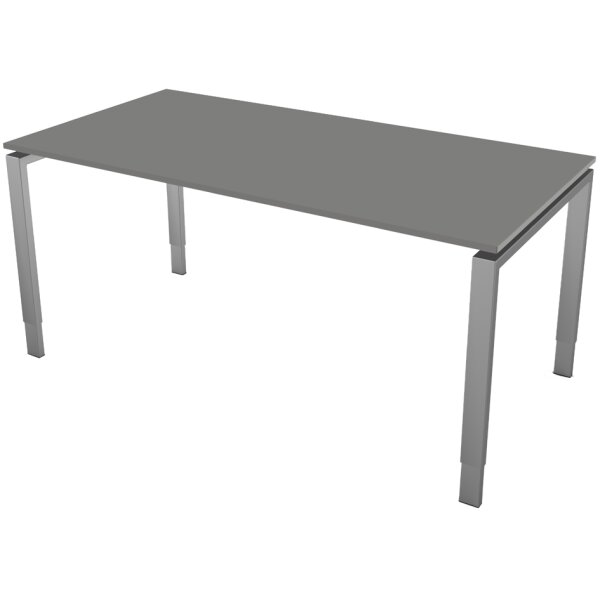 kerkmann Schreibtisch Form 5, (B)1.600 x (T)800 mm,anthrazit