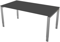 kerkmann Table annexe Form 5, support 4 pieds, graphite
