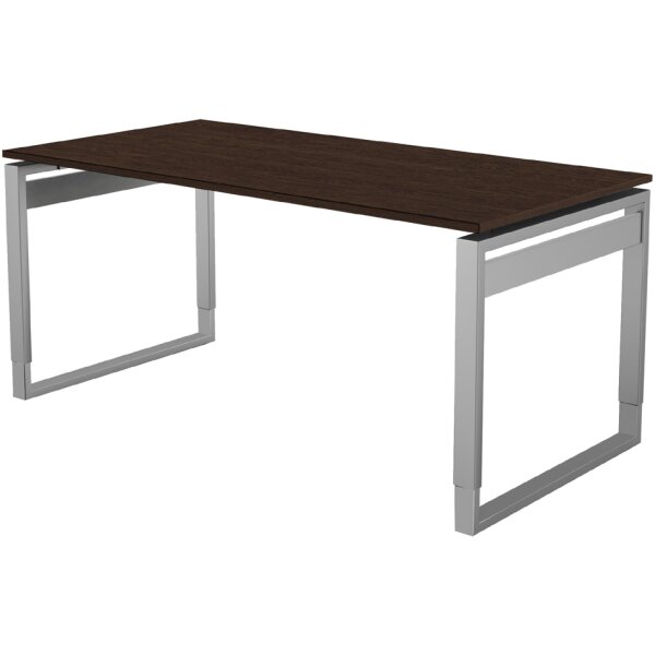 kerkmann Bureau Form 5, (L)1.600 x (P)800 mm, gris clair