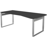 kerkmann Bureau pour ordinateur Form 5, piètement...