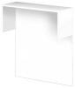 kerkmann Panneau brise-vue avec fonction comptoir, blanc
